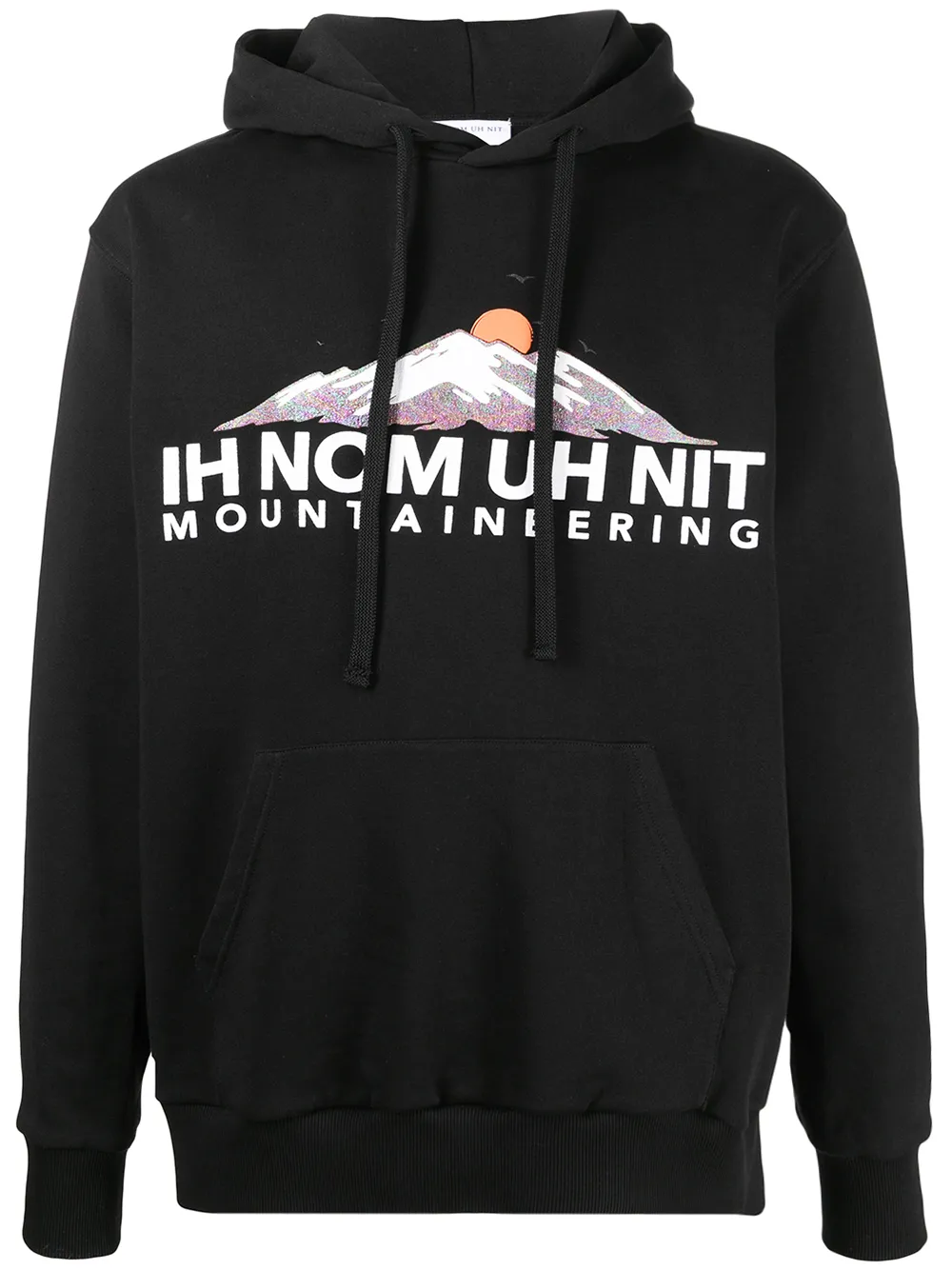 

Худи с кулиской и логотипом Ih Nom Uh Nit, черный