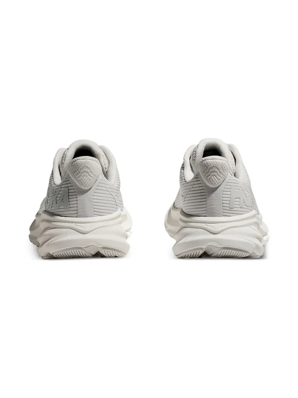 Кроссовки One Clifton 9 "White Frost" Hoka Kids, белый — фото 4