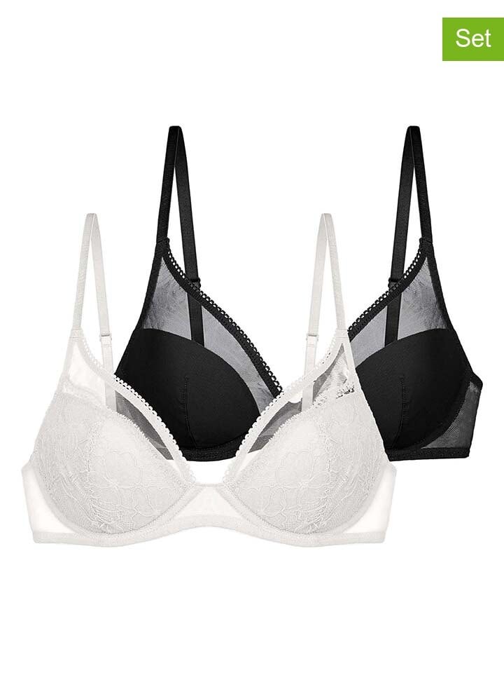 

Бюстгальтер на косточках Dorina 2er Set Jourdan, цвет creme/schwarz