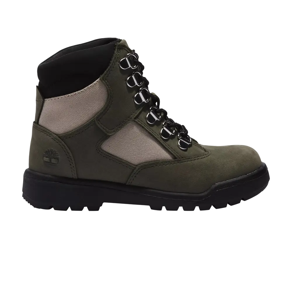 Ботинки подростковые Timberland 6 Inch Field, зеленый