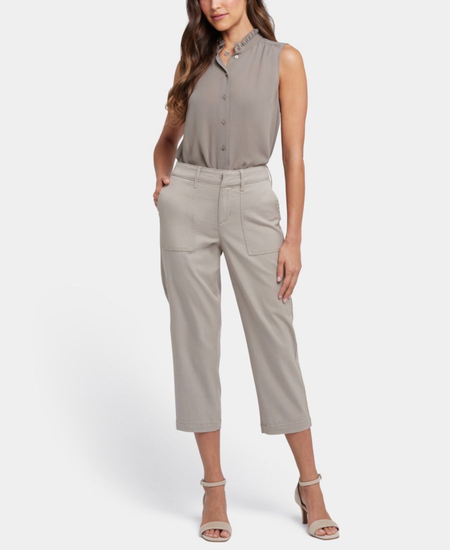 

Женские брюки-карго с высокой посадкой NYDJ, Saddlewood