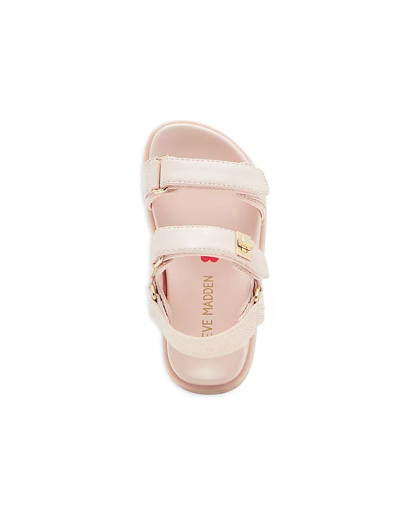 Сандалии Tmona для девочек - для малышек и детей младшего возраста. Steve Madden, розовый — фото 4