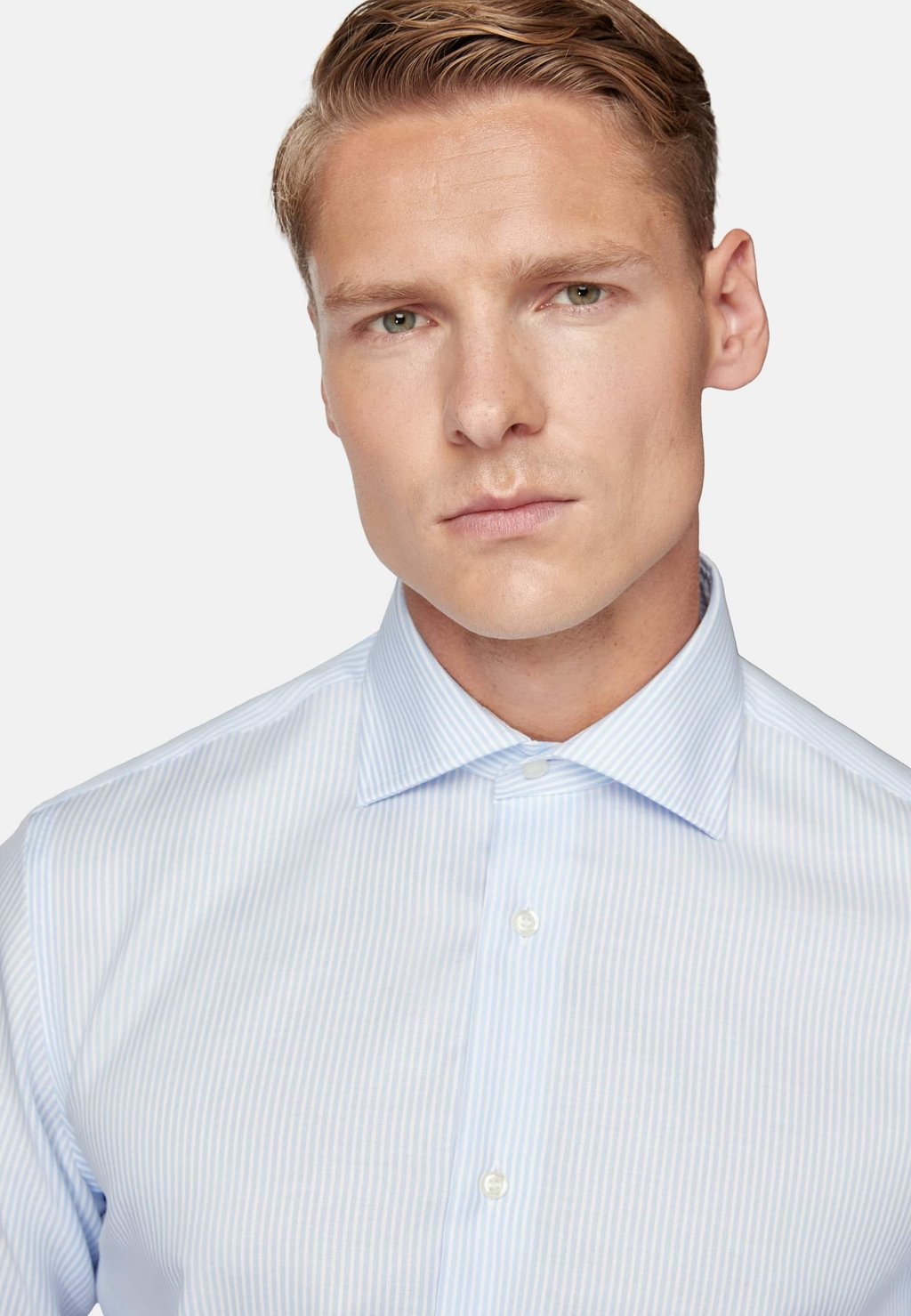 

Рубашка ULTIMATE STRIPED Boggi Milano, светло-голубой