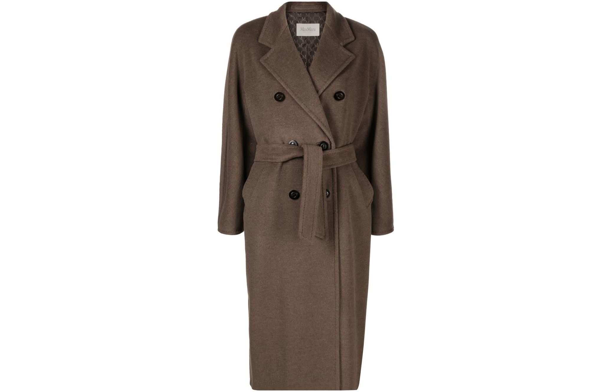 

Пальто женское умбра MaxMara, Желтый, Пальто женское умбра MaxMara