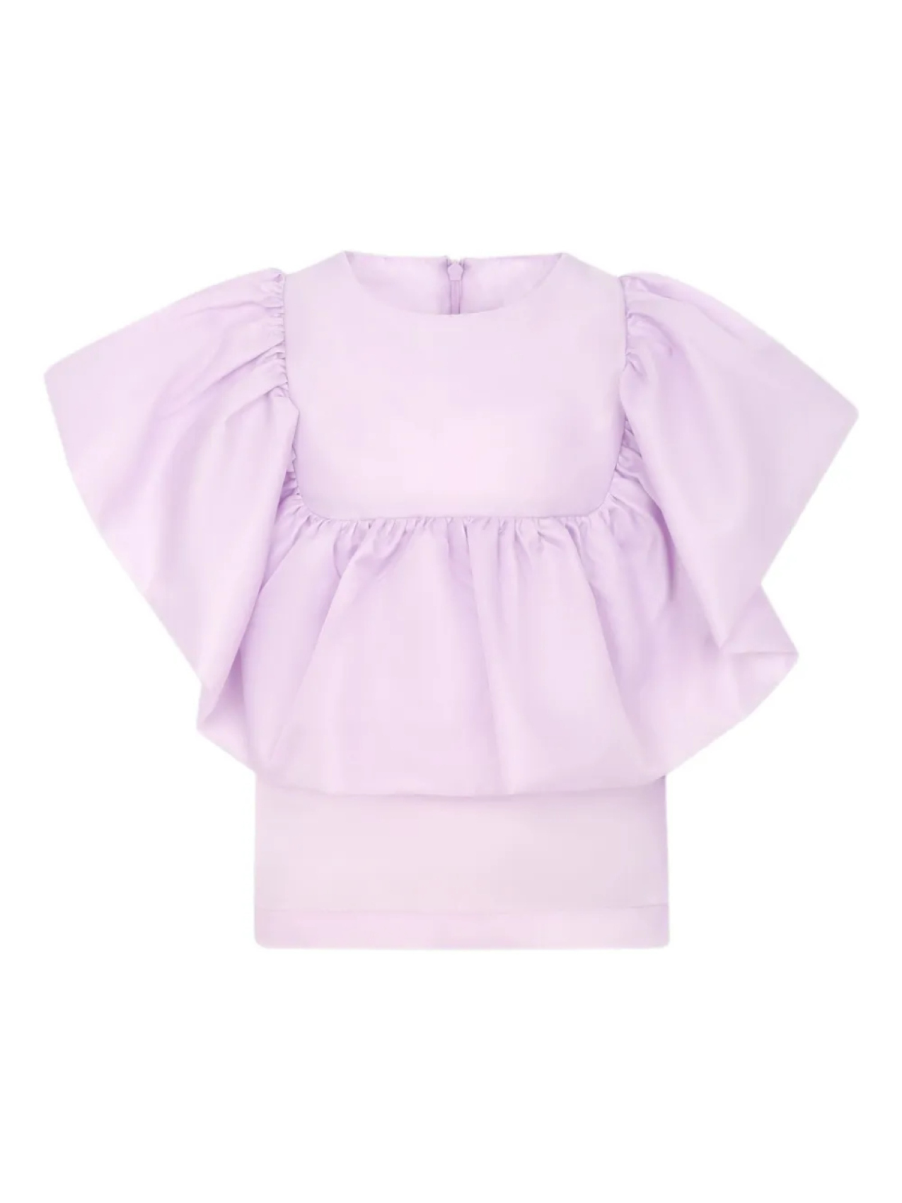 

Блузка с оборками Caroline Bosmans, фиолетовый