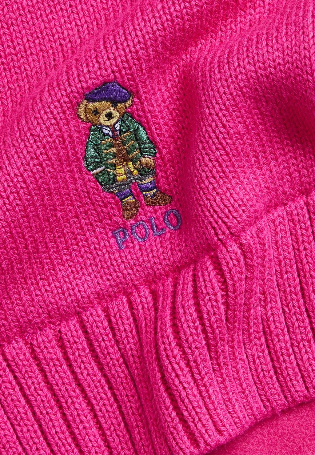 

Шарф POLO BEAR COTTON SCARF Polo Ralph Lauren, розовый