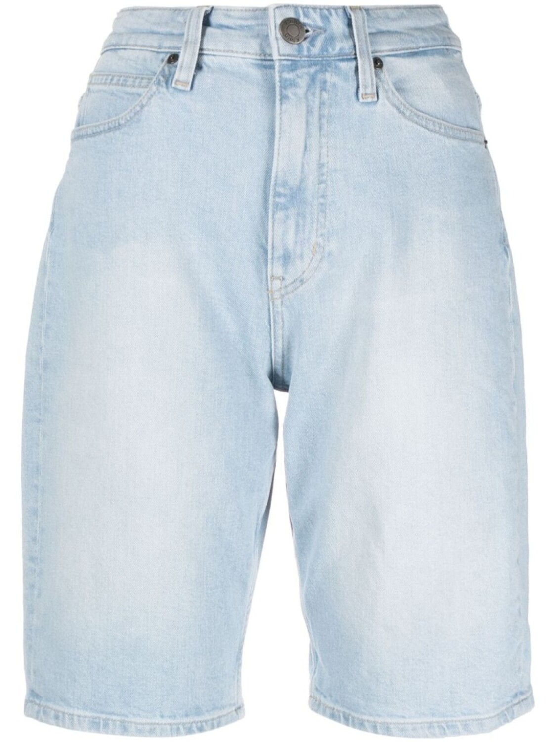 

Calvin Klein джинсовые шорты с нашивкой-логотипом, синий