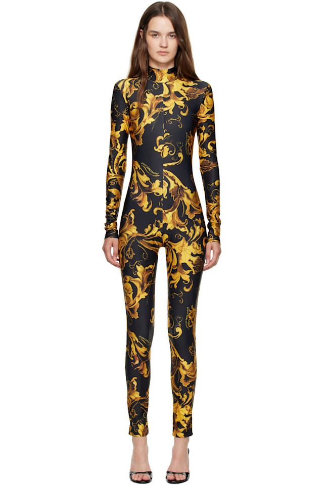 

Барокко фарфоровый комбинезон Versace Jeans Couture, мультиколор