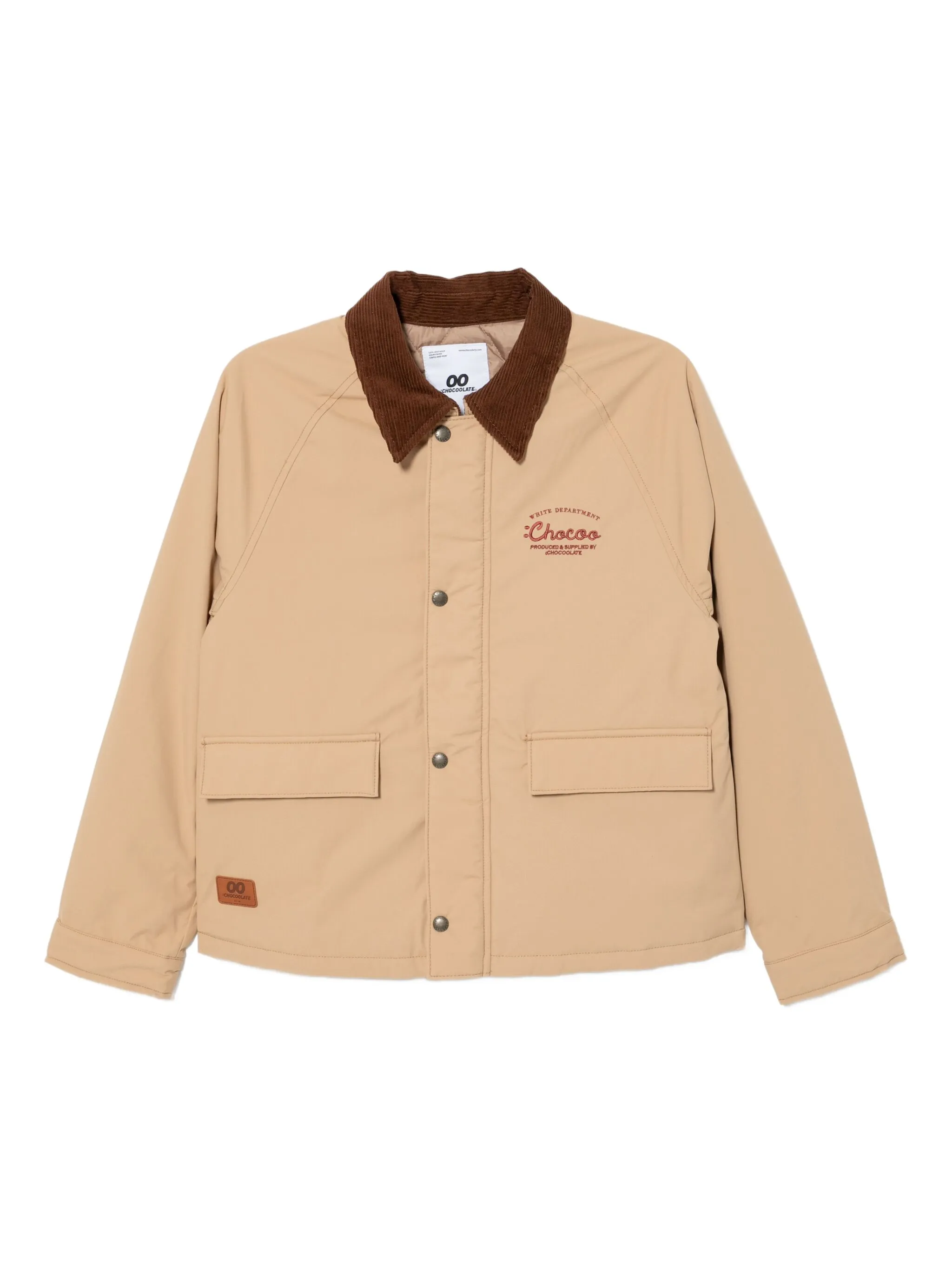 

Куртка с вышитым логотипом Chocoolate, коричневый