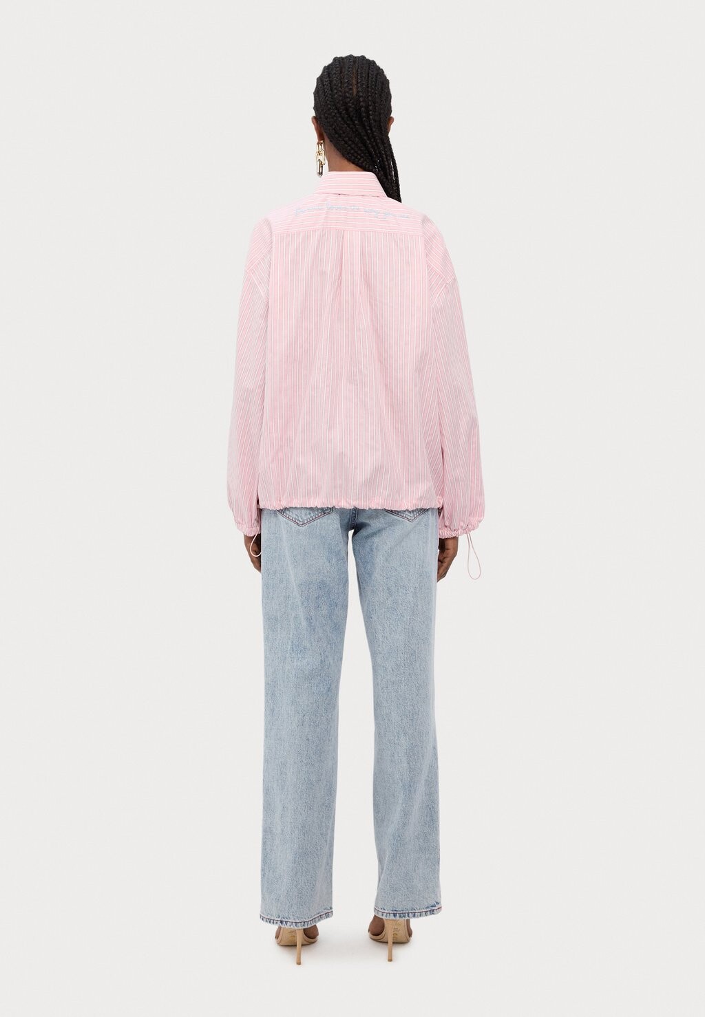 

Блузка на пуговицах BALLOON SLEEVE SHIRT Fiorucci, светло-розовый