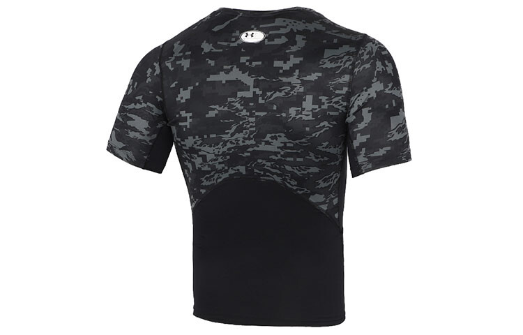 Мужская футболка Under Armour, Черный/Лимонный яд/Цапля — фото 2
