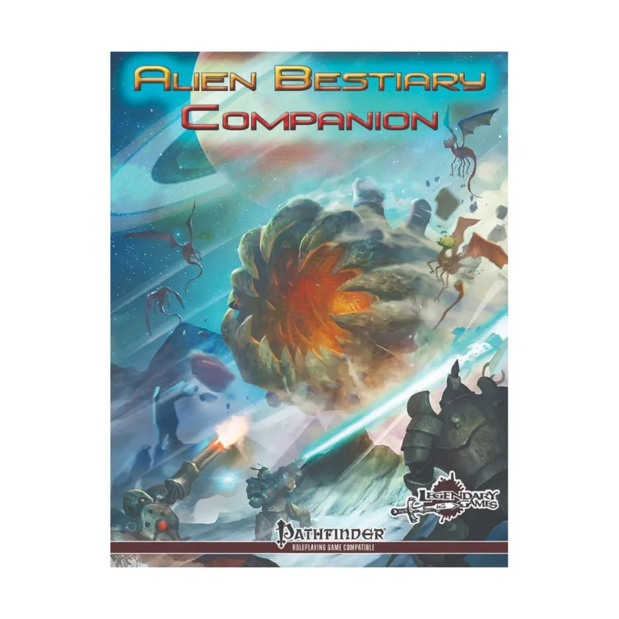 

Alien Bestiary Companion, Pathfinder 1st Edition - Rulebooks, Sourcebooks & Supplements (Legendary Games), твердый переплет