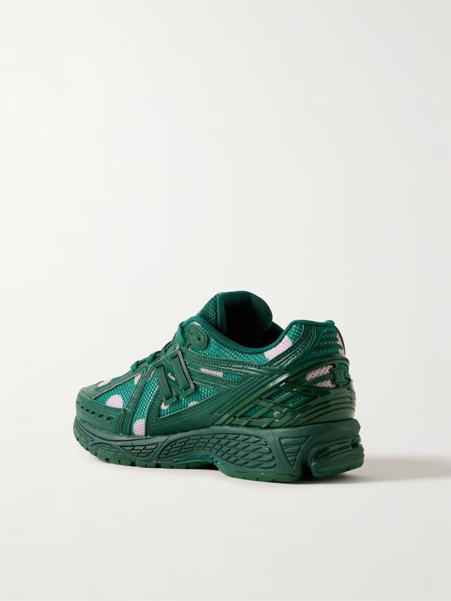 Кроссовки 1906 из искусственной кожи и сетки с резиновой отделкой New Balance, зеленый — фото 3
