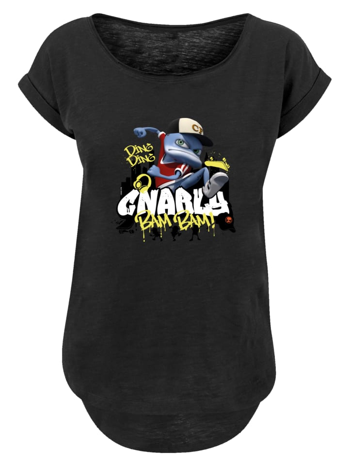 

Длинная футболка Crazy Frog Gnarly Bam Bam черного цвета F4NT4STIC, Черный, Длинная футболка Crazy Frog Gnarly Bam Bam черного цвета F4NT4STIC