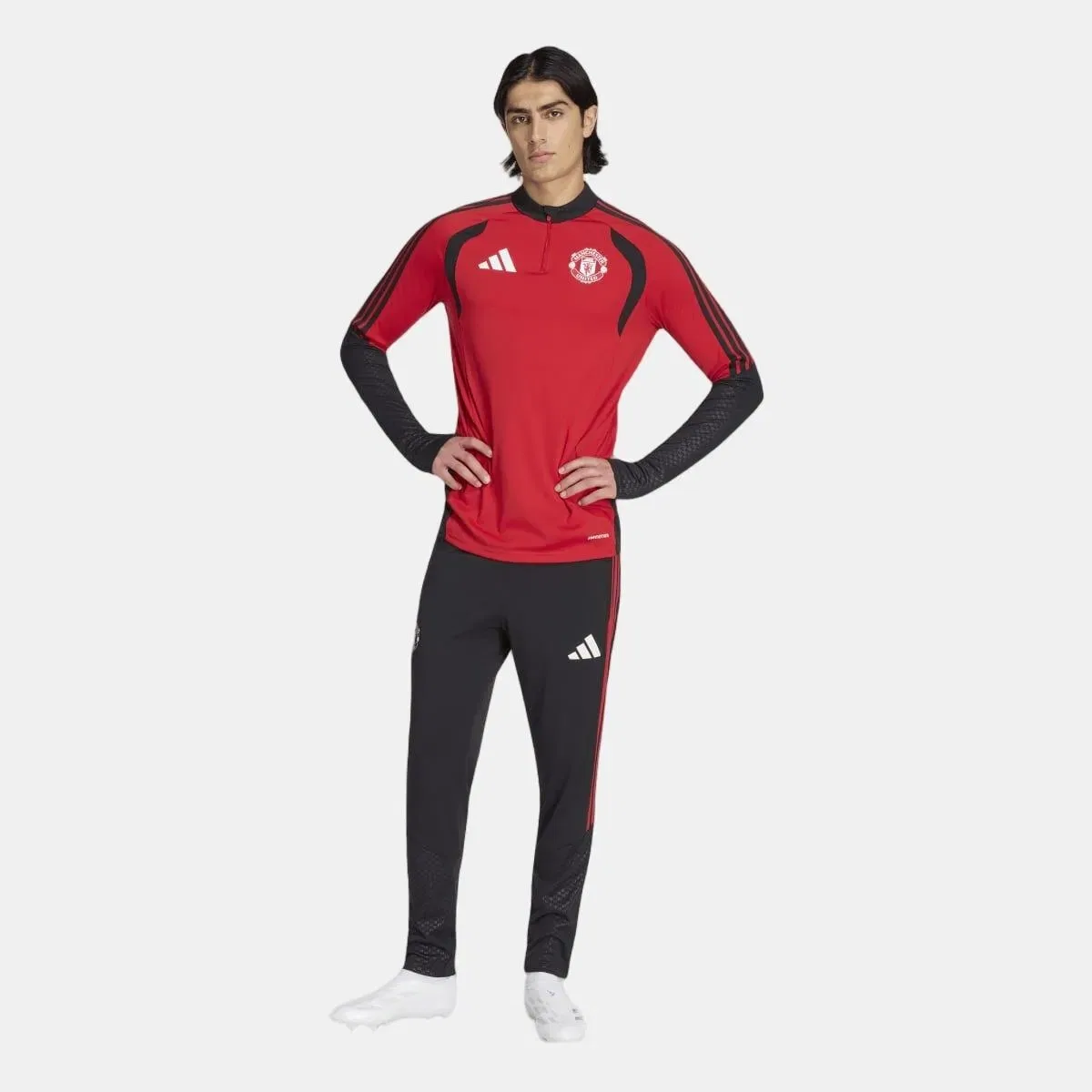 Мужские спортивные штаны с принтом Training Manchester United FC 2026-2027 adidas, Negro — фото 3