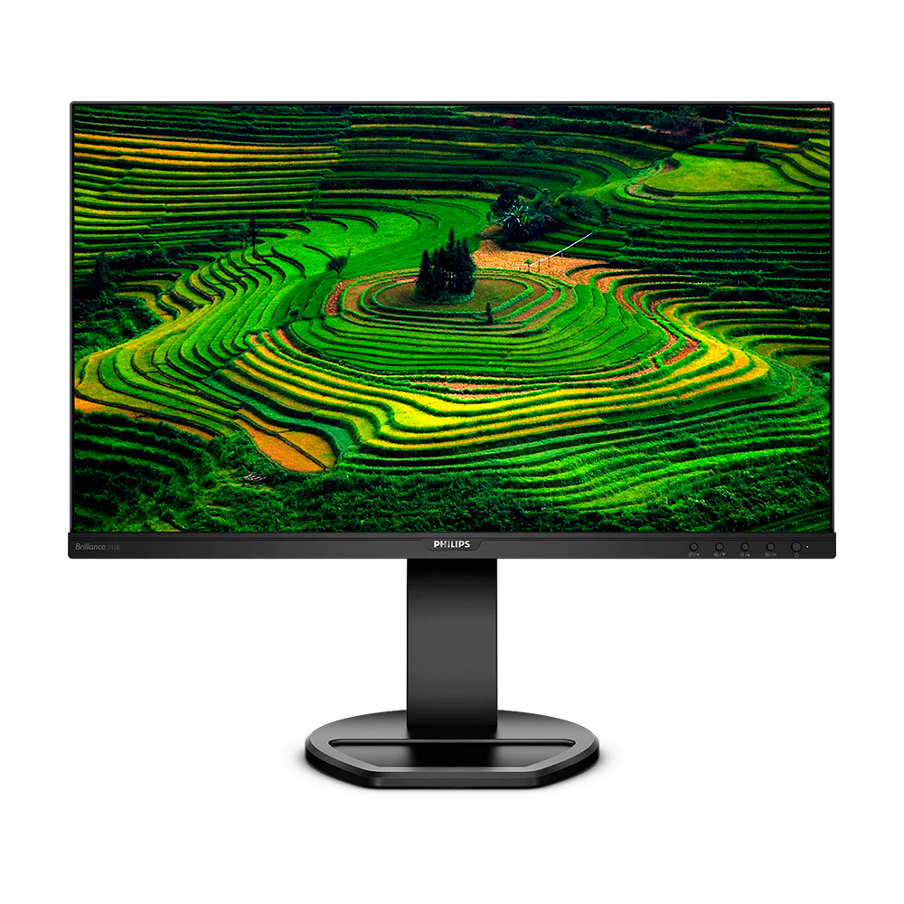 

Монитор Philips 241B8QJEB, 23.8", 1920×1080, 60 Гц, IPS, чёрный