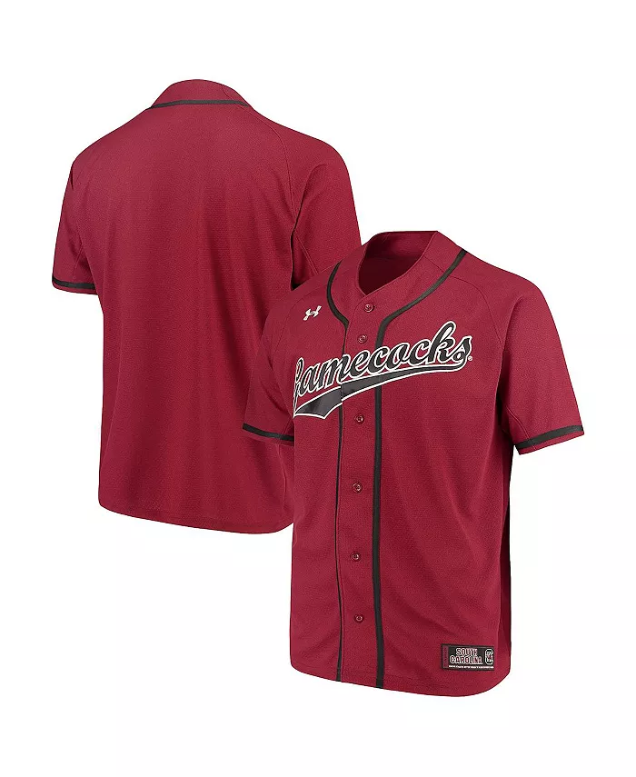 

Мужская бейсбольная джерси South Carolina Gamecocks Performance Replica Under Armour, красный
