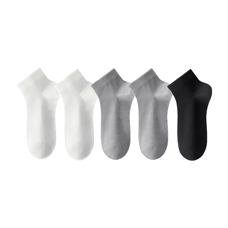 Детские носки с принтом MADALLO, White 2+Light Gray 2+Black