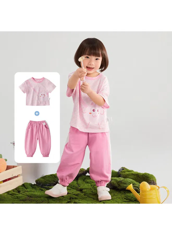 Комплект детский с принтом летний унисекс Jellybaby — фото 2
