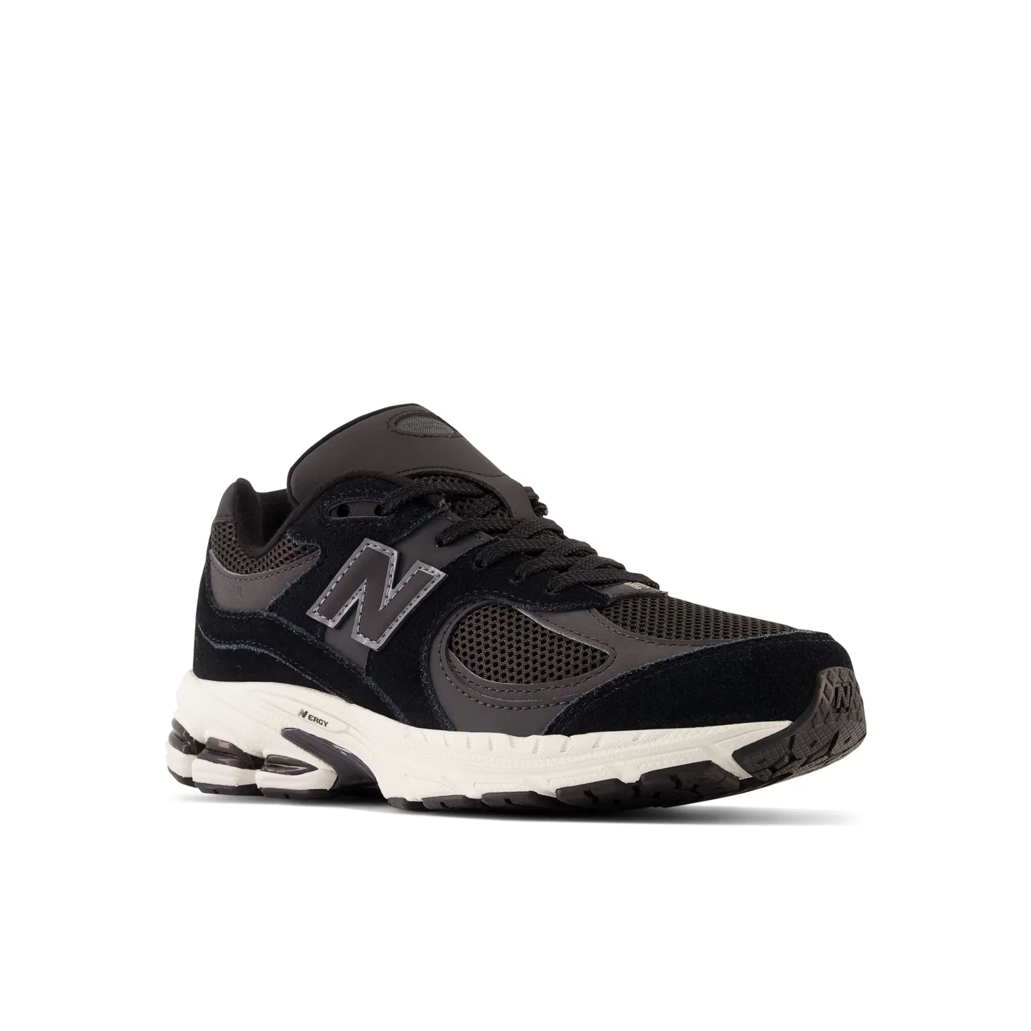 Детские кроссовки New Balance 2002 Lace, Black With Phantom — фото 2