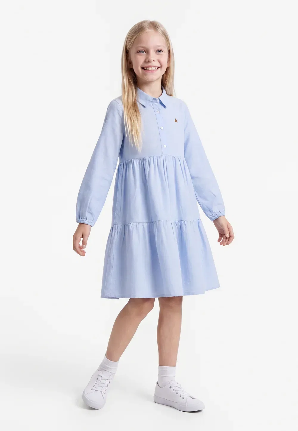 Браннан - платье-рубашка Gap, Shirting Blue