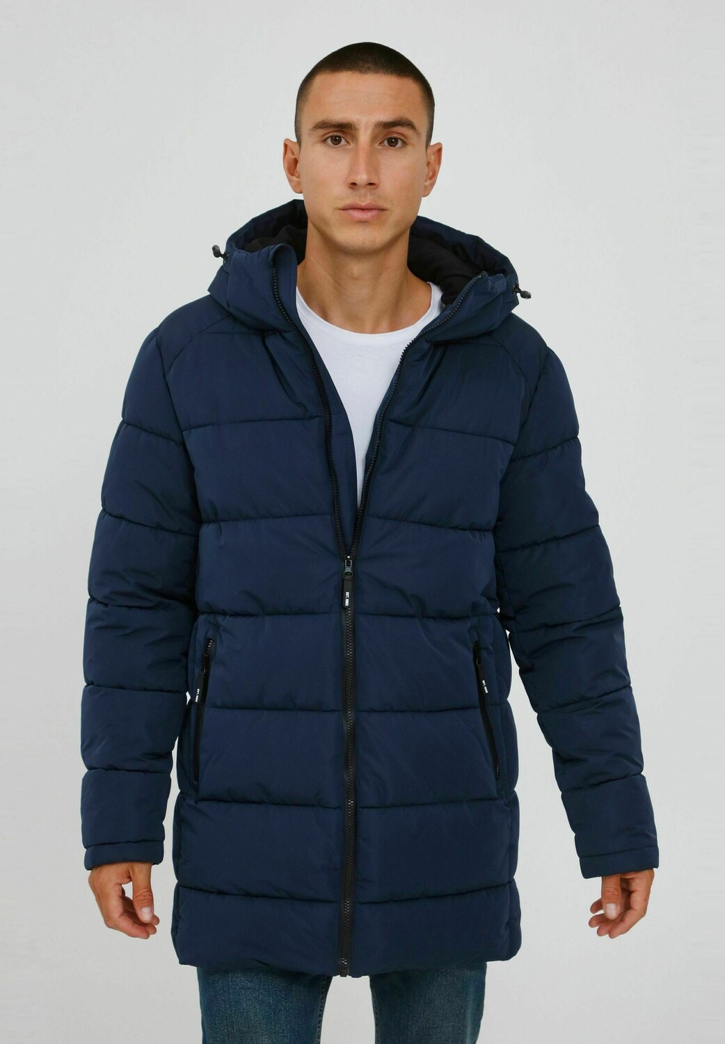 

Пальто зимнее Indicode Jeans, синий