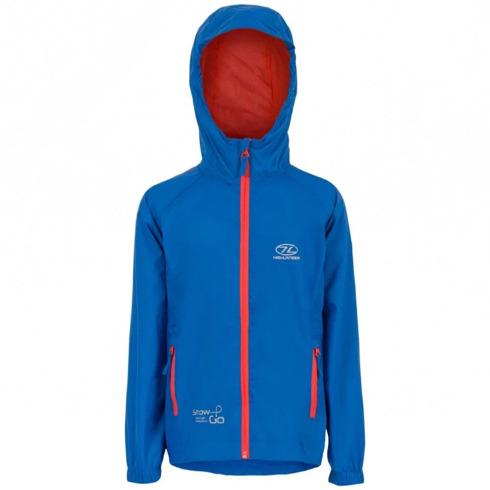 Детская непромокаемая куртка Stow & Go Highlander, Blau
