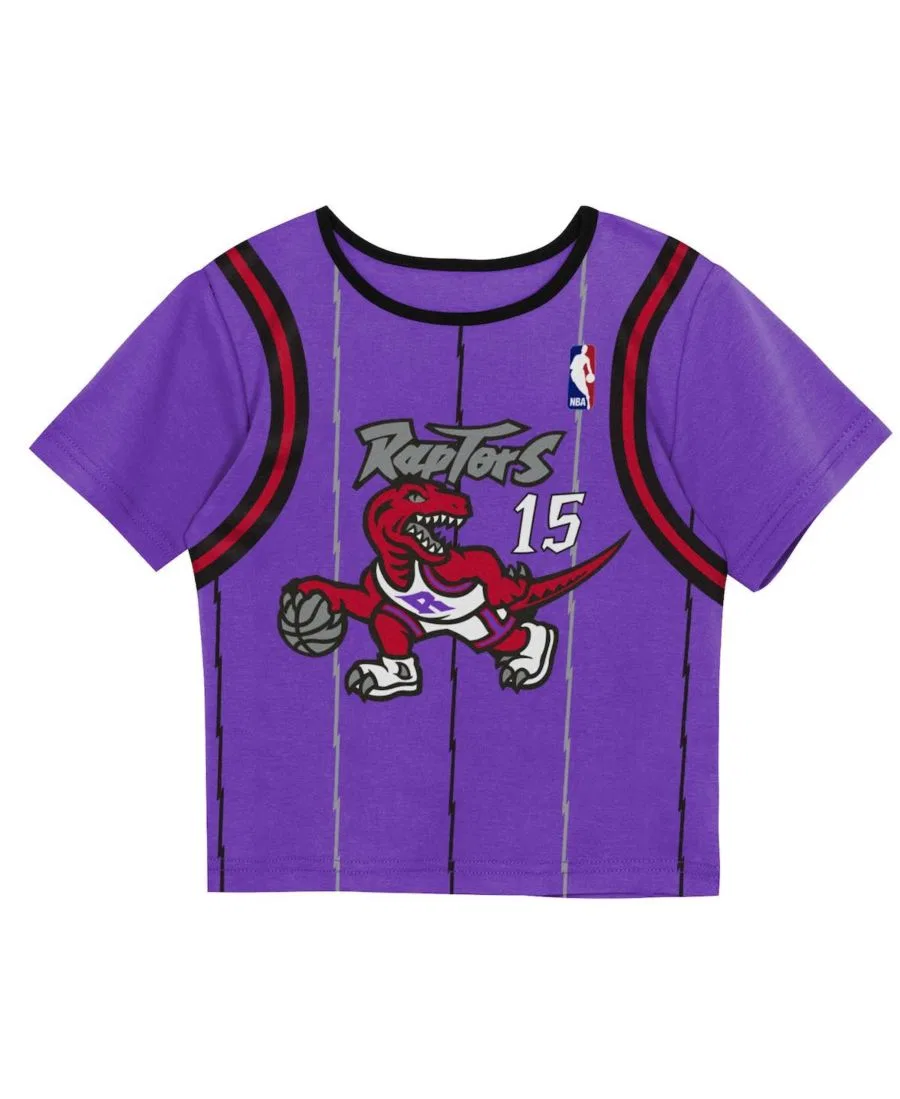Комплект из футболки и шорт с принтом Vince Carter Mitchell & Ness, Purple — фото 2
