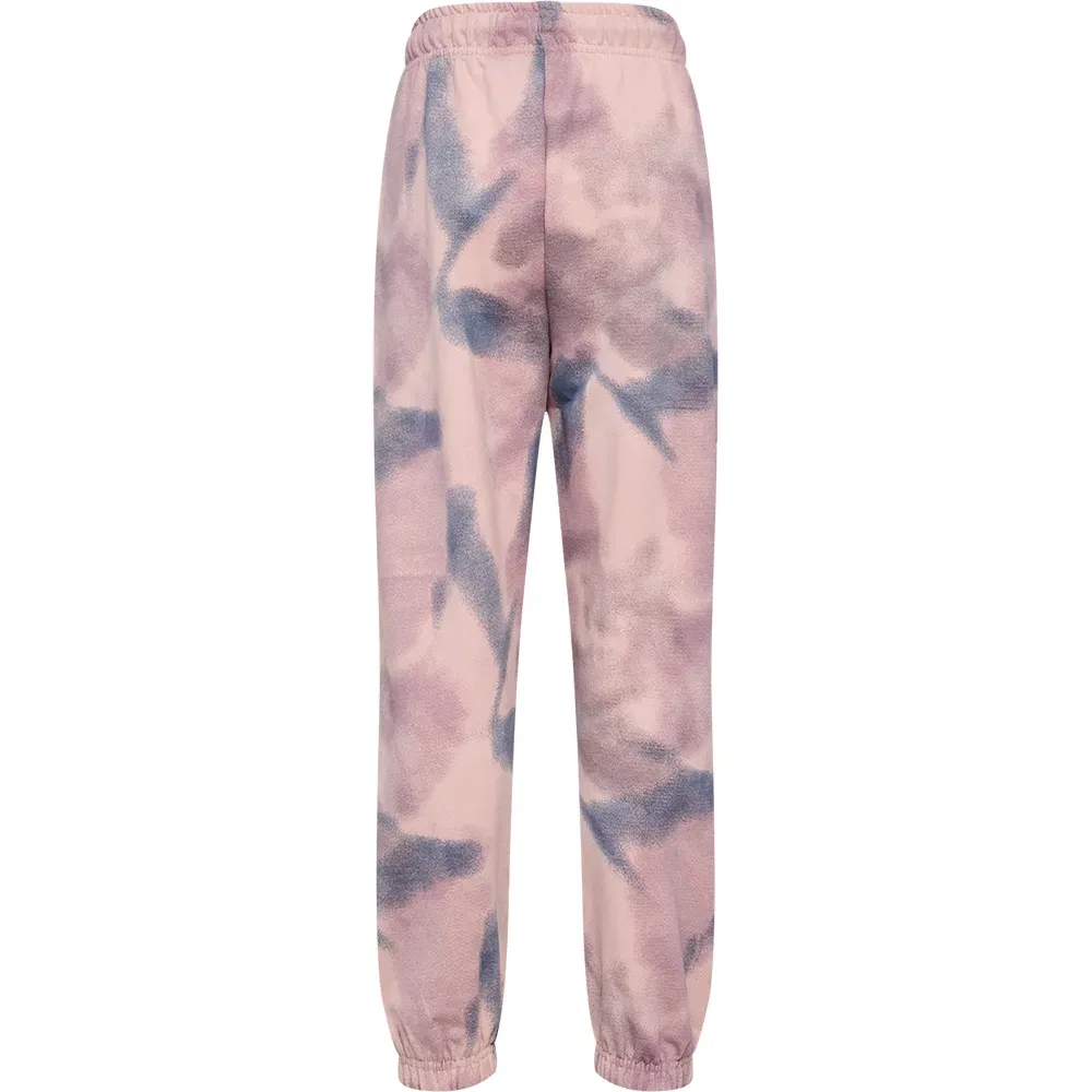 Детские спортивные штаны для девочек с принтом Loose AOP Bee Hummel, Pink — фото 2