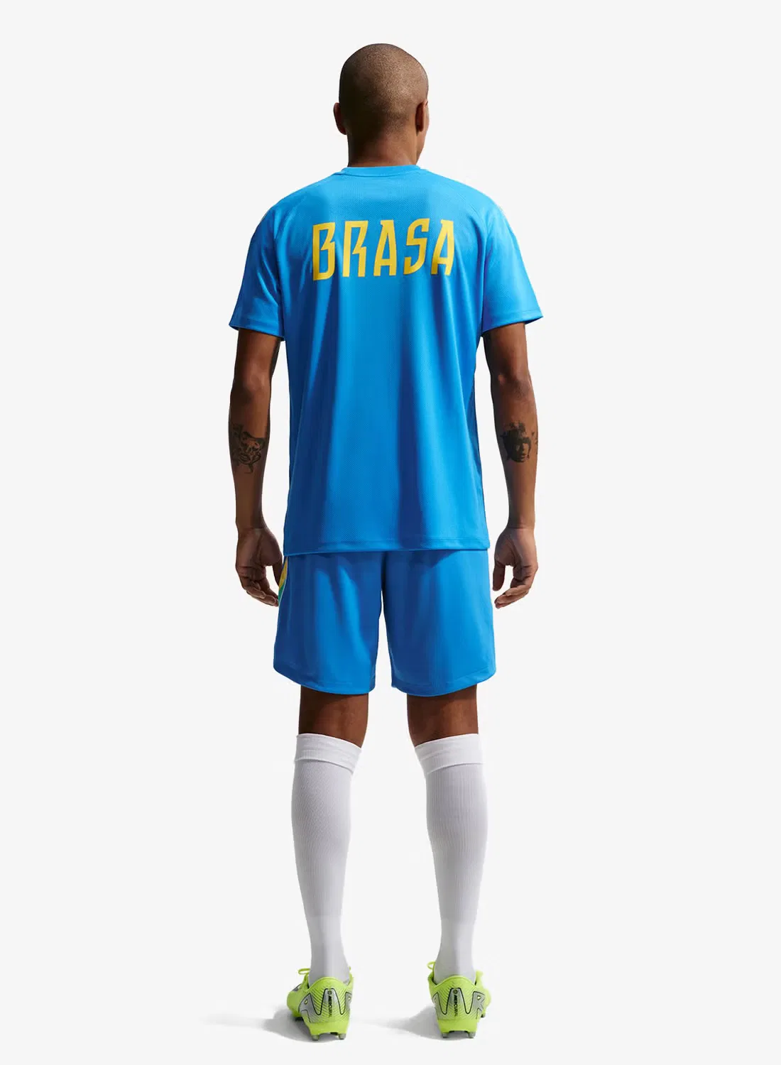 Шорты с принтом Brazil 2026 Nike, голубой — фото 2