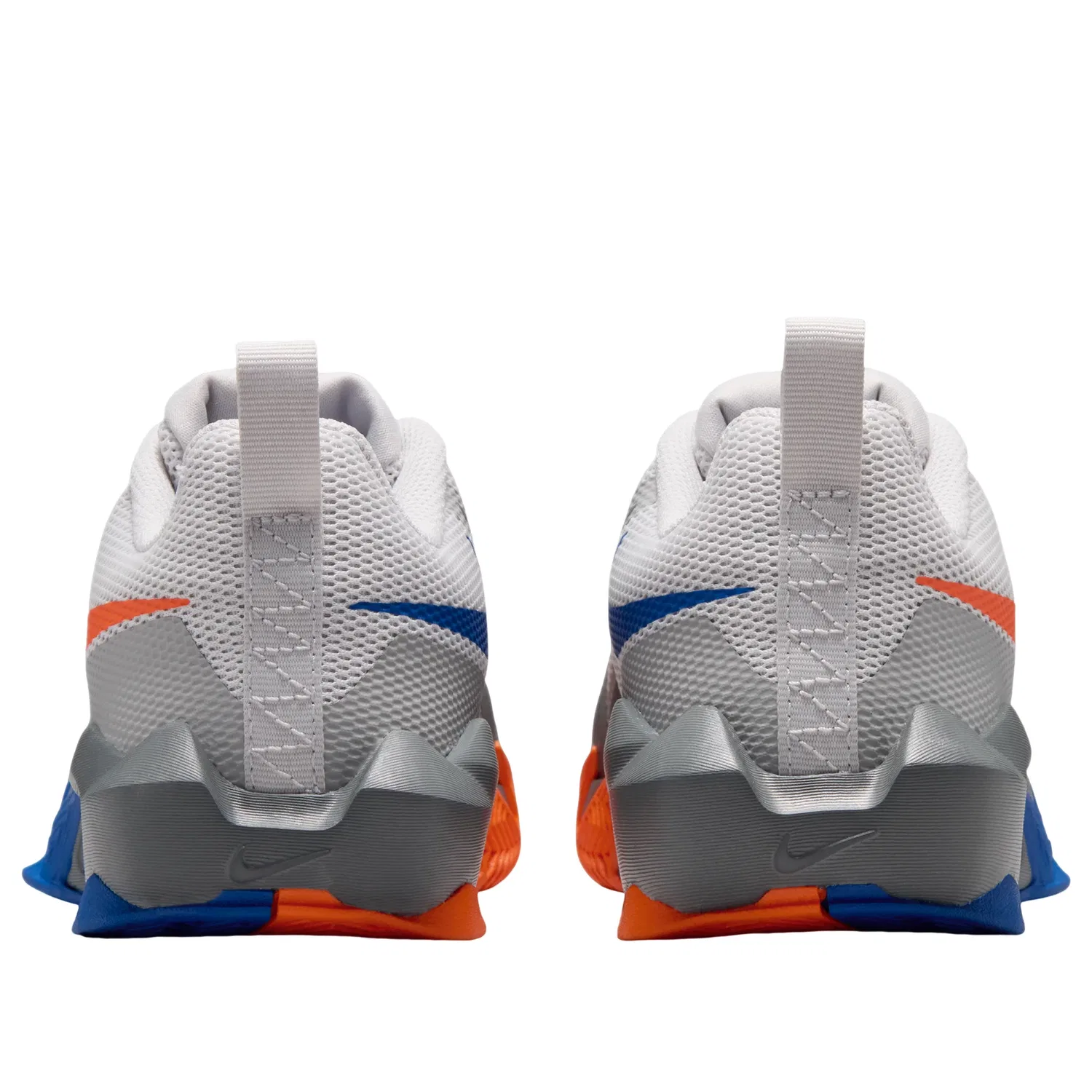 Детские кроссовки для баскетбола с шнуровкой Nike S.T. Dynamite, серый — фото 4