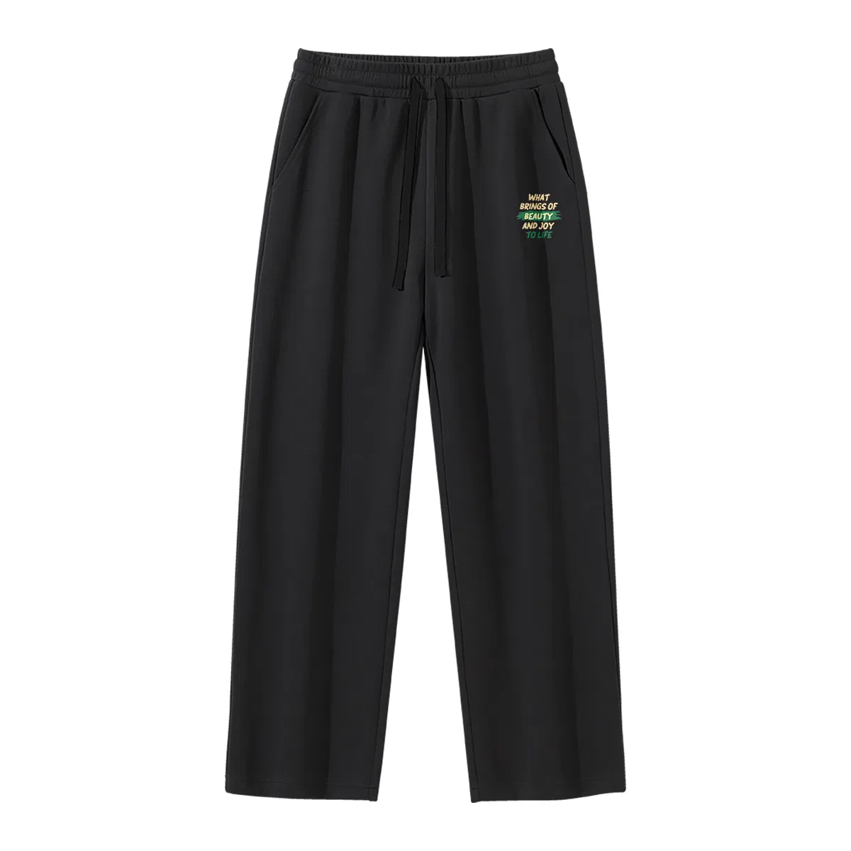 Детские утепленные штаны с начесом MINISO, Black (Fleece-Lined and Thickened (Recommended for Temperatures below 10℃))