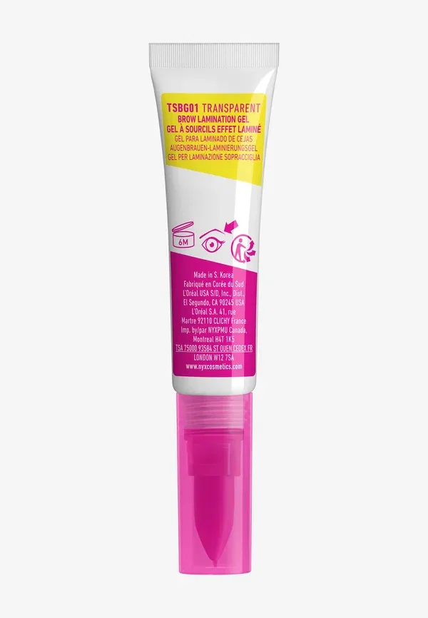 Гель для бровей 7 мл Nyx Professional Makeup, Crazy Lift, цвет crazy lift — фото 4