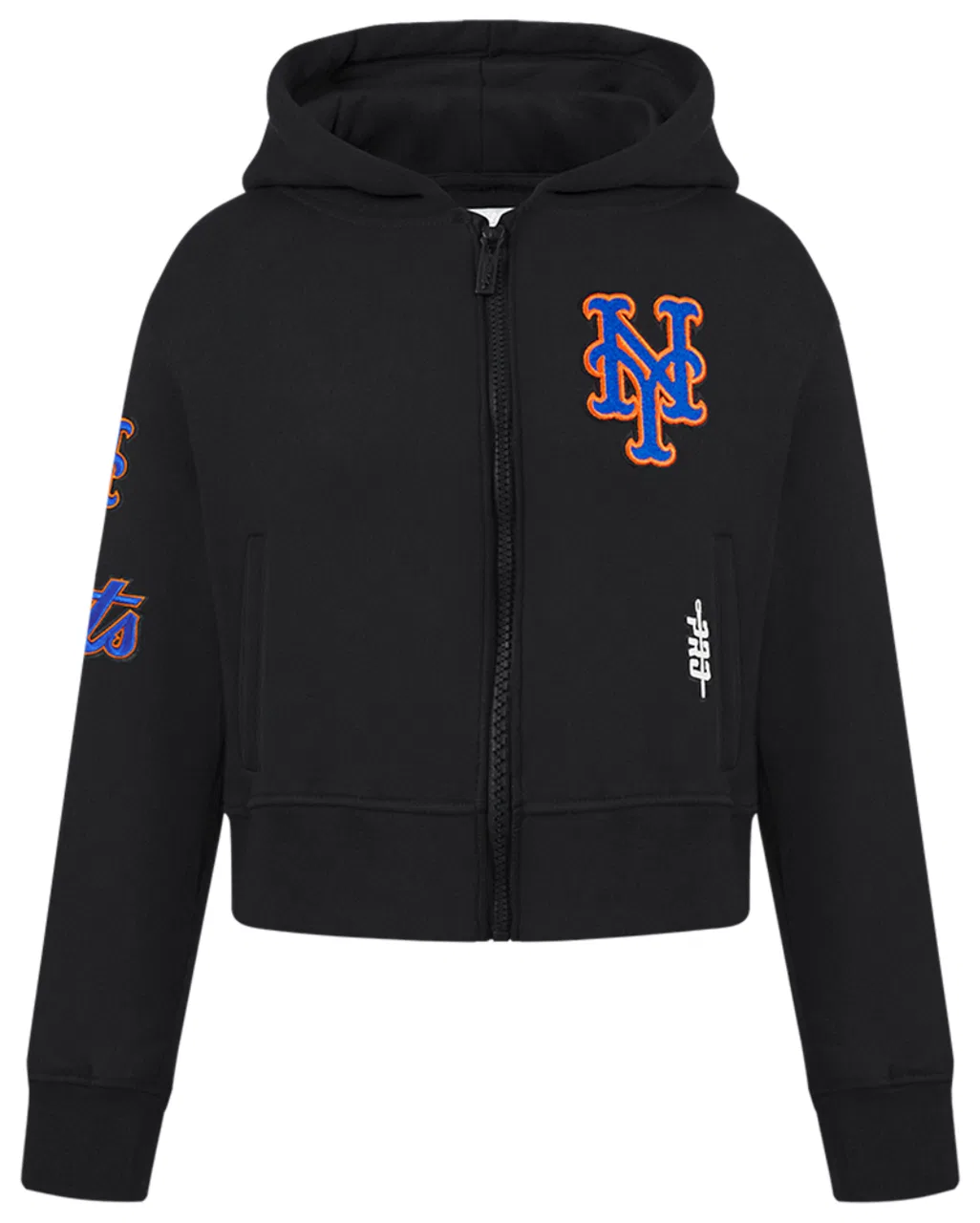 Детская толстовка на молнии New York Mets Classic Pro Standard, черный