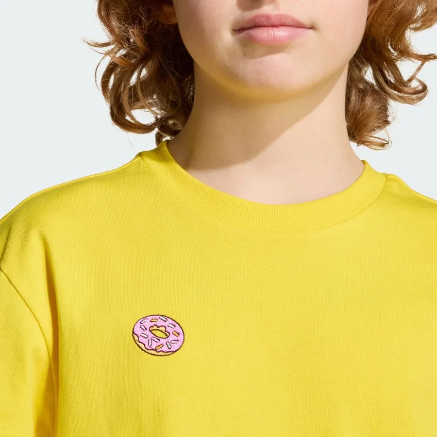 Детская футболка с принтом The Simpsons Graphics Tee adidas, Желтый — фото 4