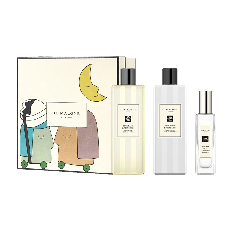 Набор для ухода и парфюмерии Lime & Basil и English Pear Jo Malone London, Lime & Basil/English Pear
