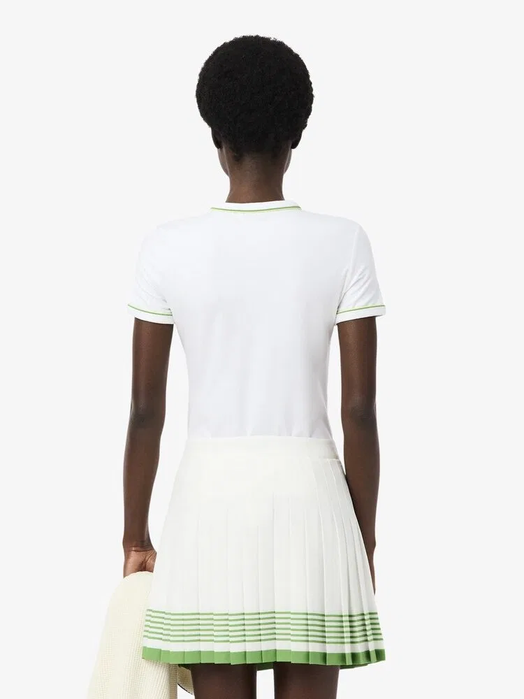 Футболка LACOSTE TF5289 Slim Fit, White — фото 3