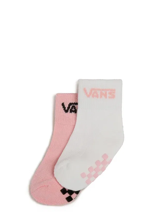 Носки 2-pack из хлопка Vans Medium Pink, розовый — фото 3