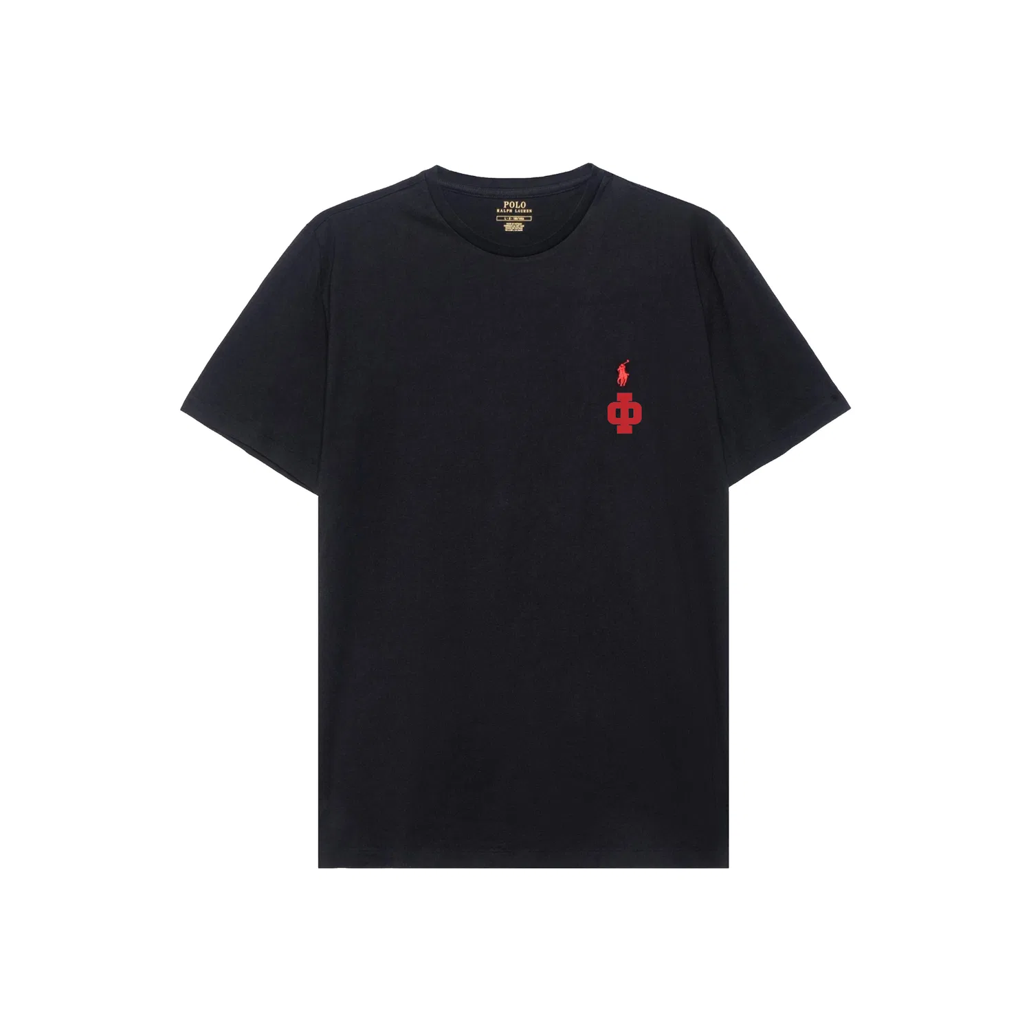 Мужская футболка с принтом A Leaf Knows The Middle, Polo Ralph Lauren, Black