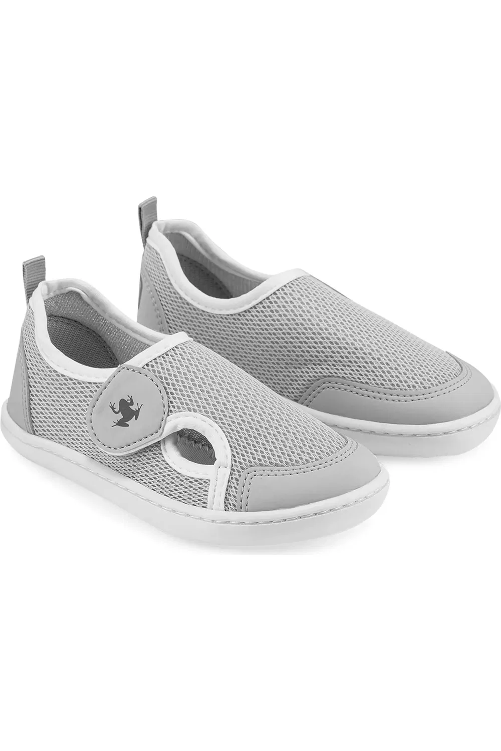 Кроссовки детские с широким носком Multi Mix Hopfrög Kids, Gray Mix