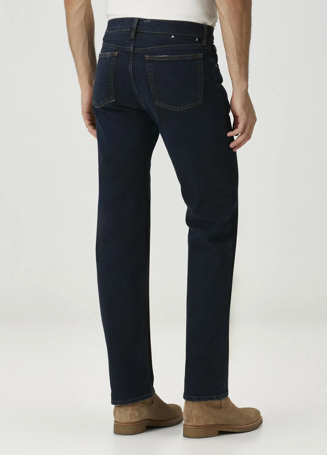 Джинсы slim fit Golden Goose, navy — фото 3