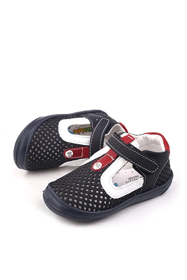 Детские туфли для мальчиков ортопедические Walkenzo, Laci-Red — фото 4