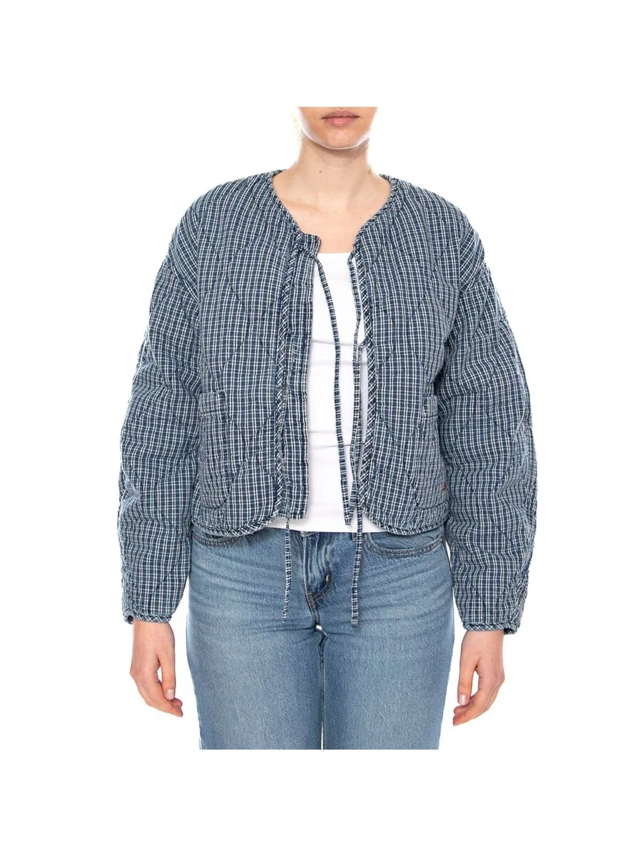 Куртка LEVI'S Between-Season 'Rue Liner Jacket' синего цвета — фото 2