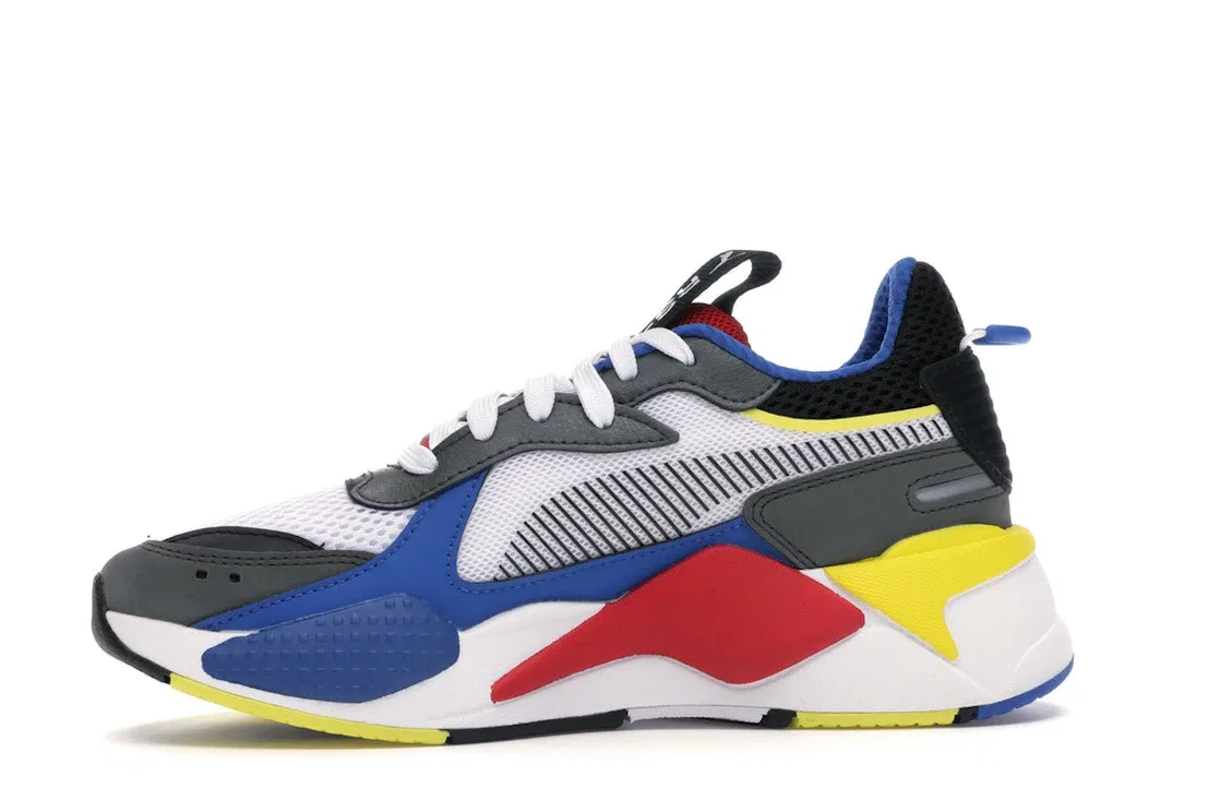 Детские кроссовки Lifestyle Puma RS-X Toys, White/Blue-High Risk Red — фото 3