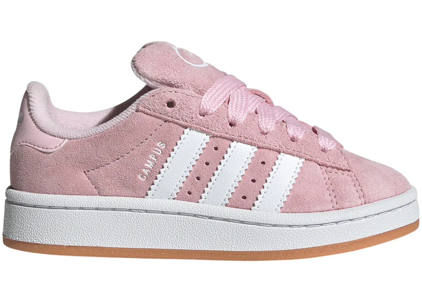 Детские кроссовки Lifestyle Adidas Campus 00s, Clear Pink/Cloud White/Gum