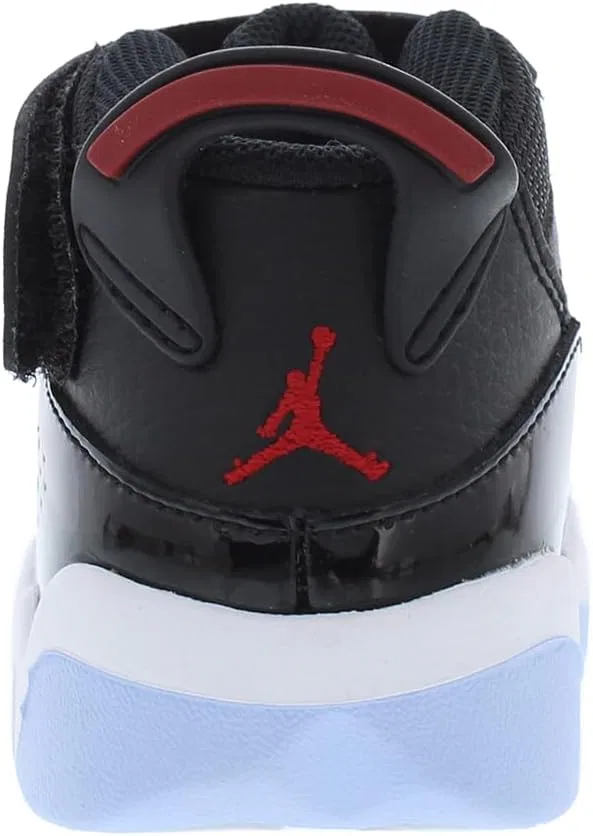 Детские кроссовки для мальчиков Jordan 6 Rings Nike, Black/Gym Red/White — фото 4
