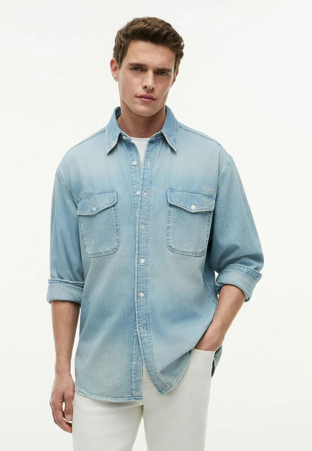 Рубашка Tommy Hilfiger, Dune Indigo