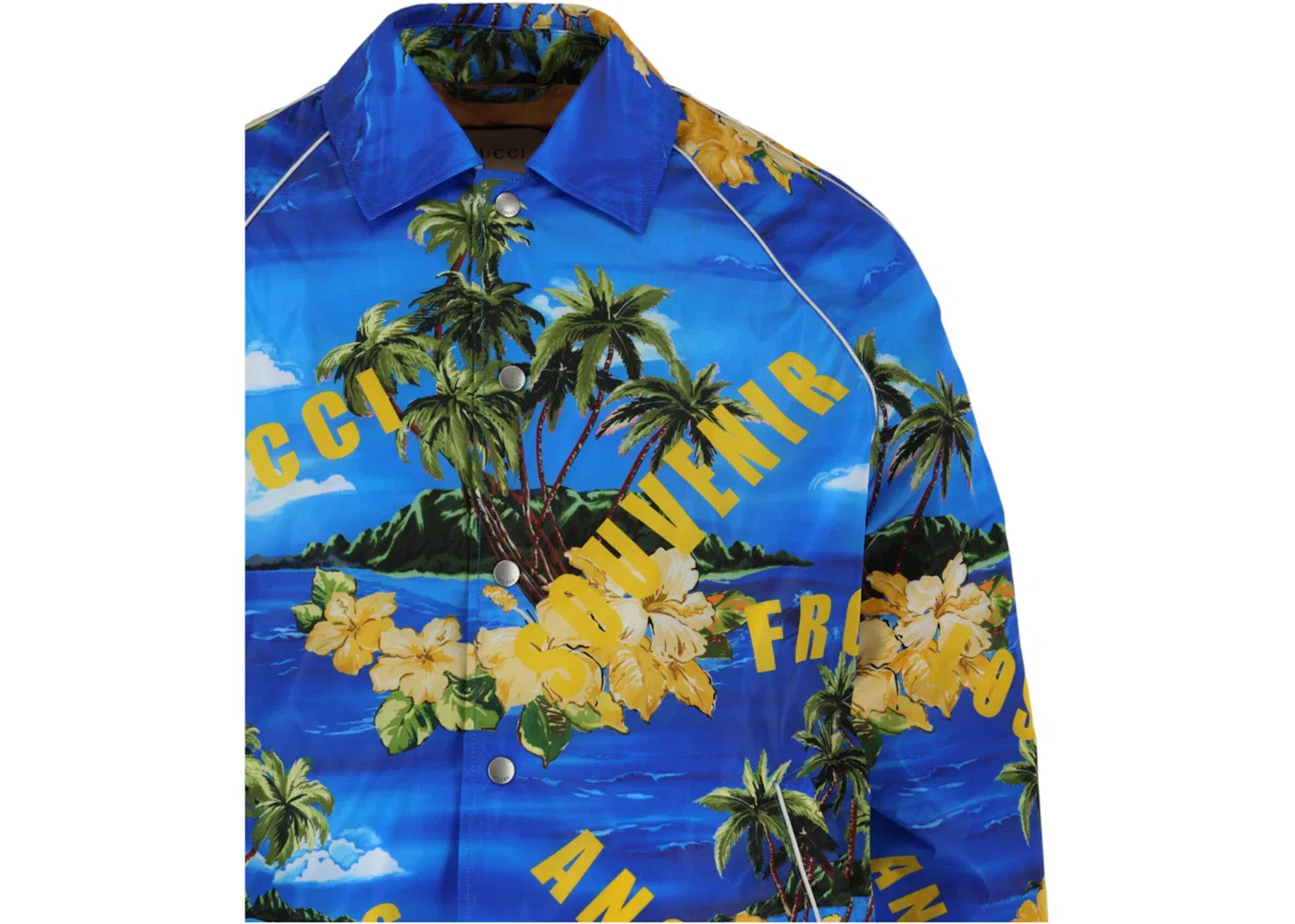 Мужская куртка с принтом Jacket Gucci, Multi — фото 3