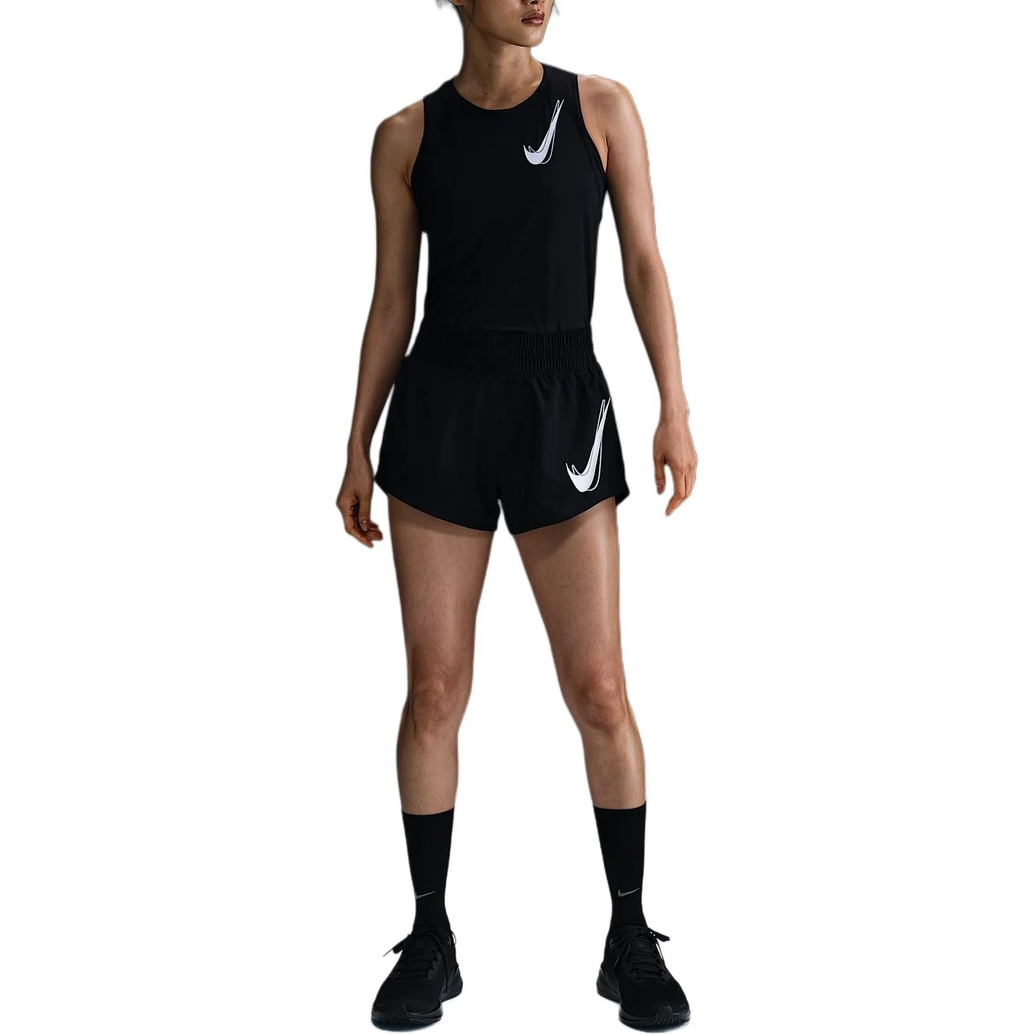 Шорты Casual Swoosh Dry Fit, Nike, Black