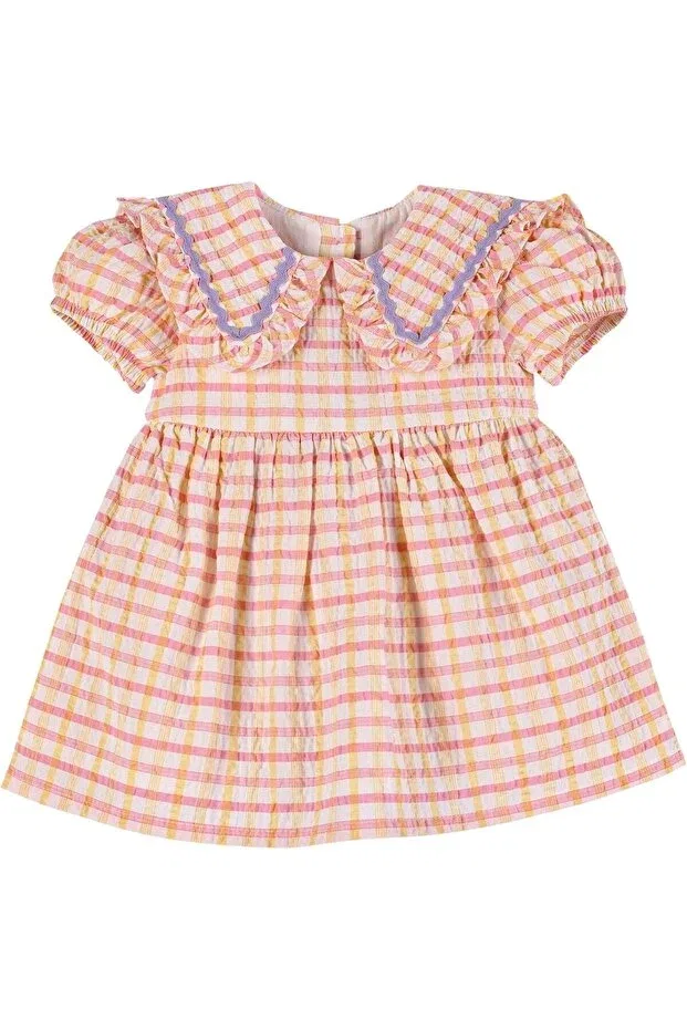 Детское платье для девочек с коротким рукавом Idilbaby&Mamino, Orange